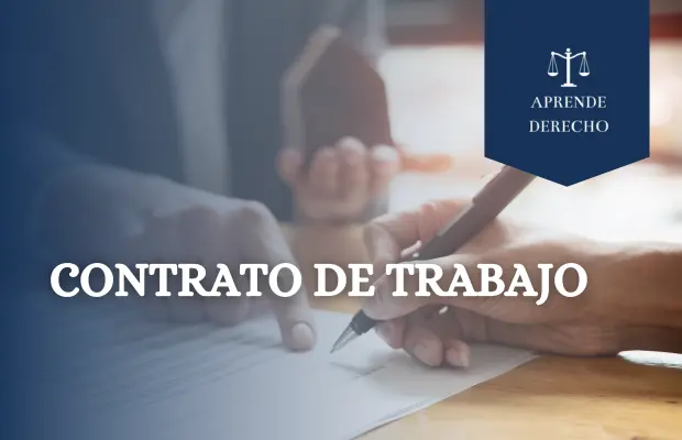 Contrato de Trabajo Aprende Derecho