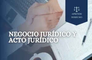 Negocio Jurídico y Acto Jurídico Aprende Derecho